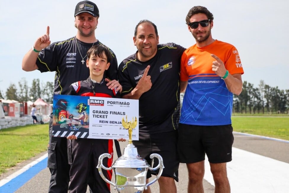 Benjamín Rein, el pibe de Villa General Belgrano que se ganó un viaje a Portimão con el karting como mochila