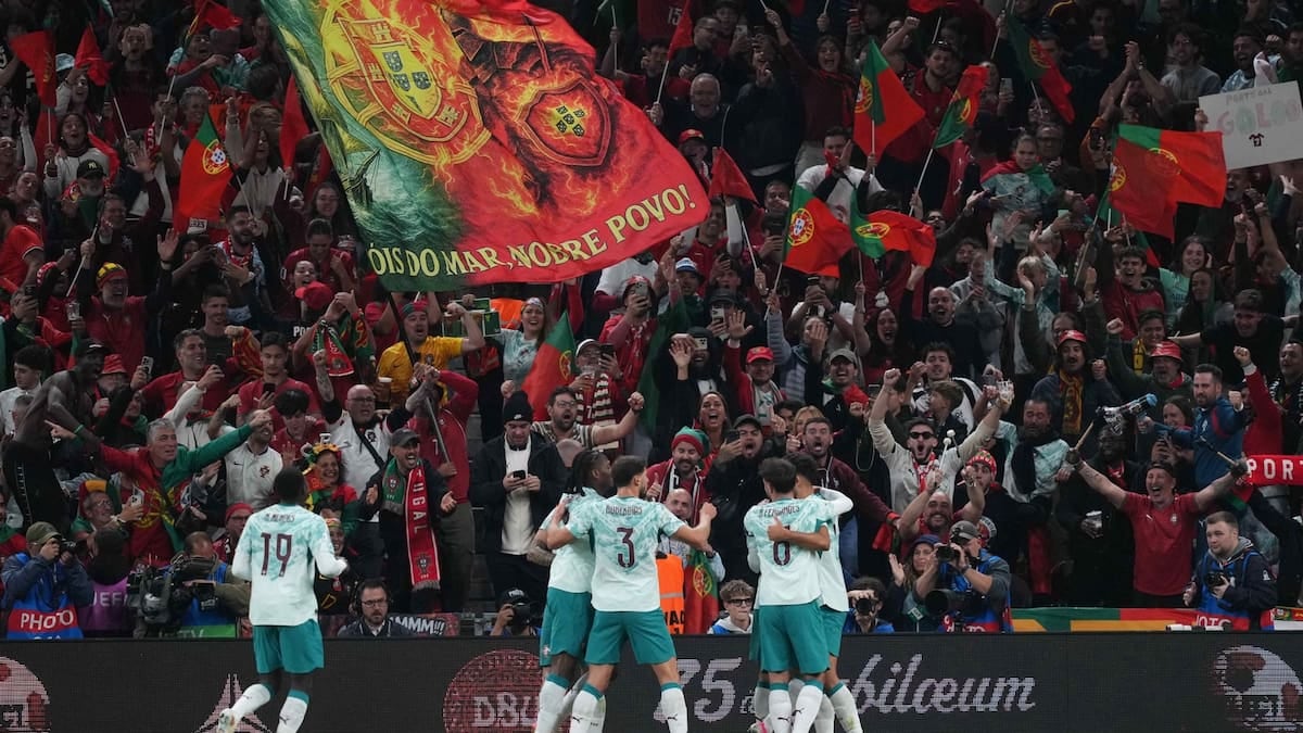 Portugal baila en Dinamarca y se afianza como candidato: victoria 4-2 sin Ronaldo y a pleno en la Nations League