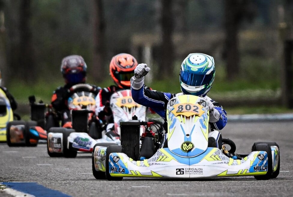 Fausto Schioppa, el pibe de Escobar que se sacó el sueño del Mundial de Rotax en Sunchales