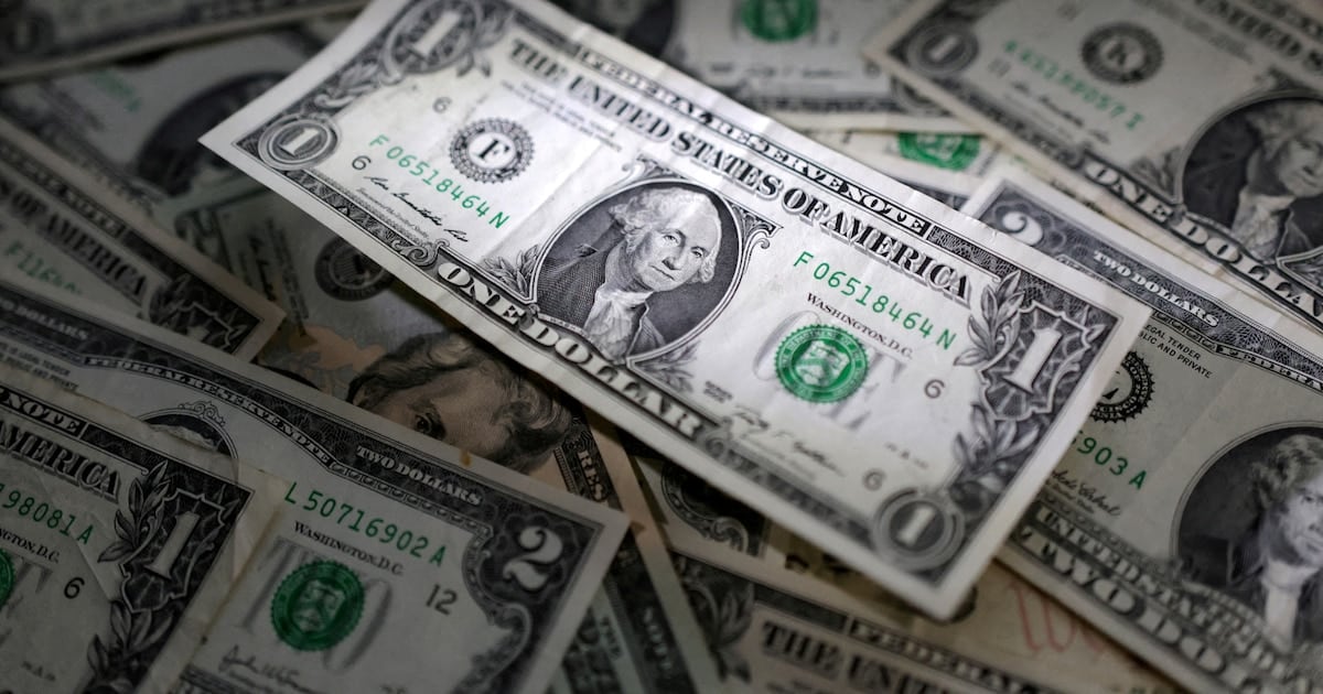 El billete verde cedió cinco pesos en la semana: el Banco Nación lo ofreció a 1.540 pesos y el mayorista retrocedió a 1.520