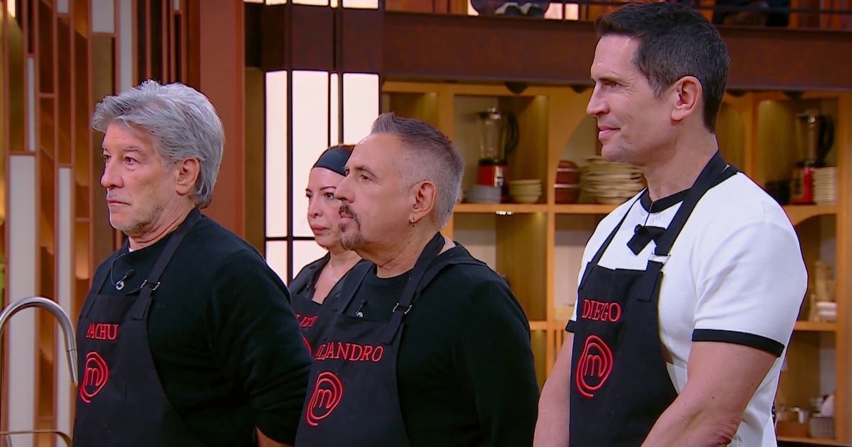 Pachu Peña afuera de MasterChef Celebrity: una milanesa con film y grasa cruda selló su eliminación