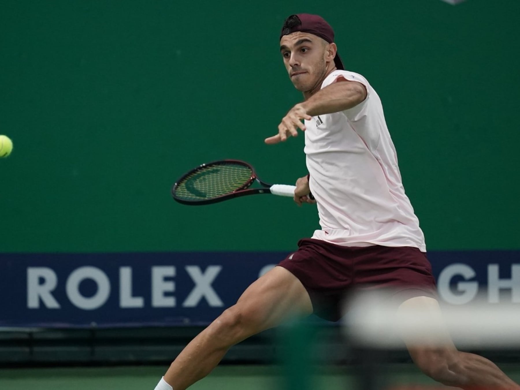 Cerúndolo pasó el primer examen en Shanghai y va por Mensik