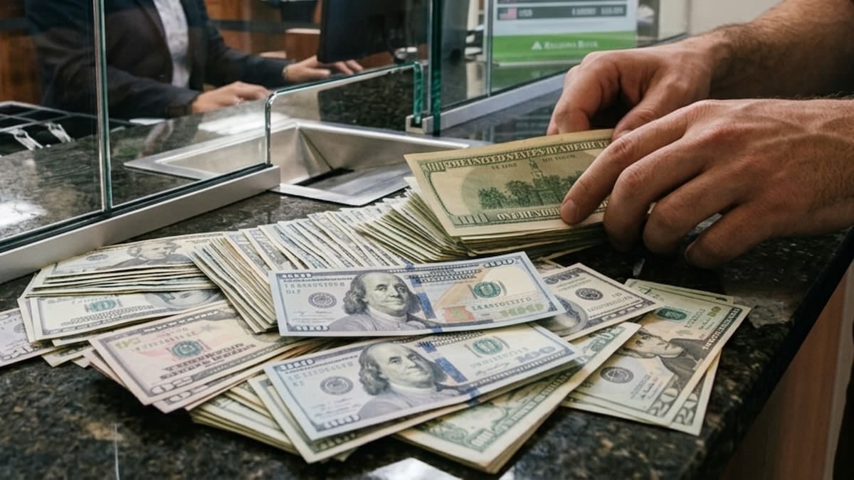 El dólar oficial y el blue vuelven a coincidir en $1.540 para la venta, mientras el tarjeta roza los $2.012