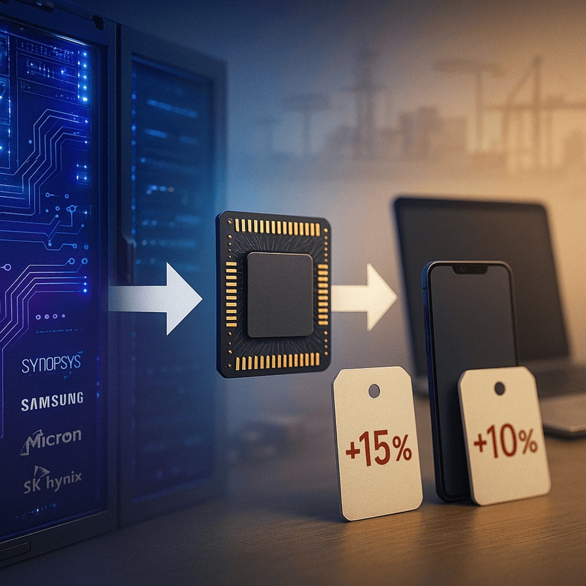La IA se quedó con la memoria y las PC se desplomaron: envíos globales cayeron más del 20% en el tercer trimestre
