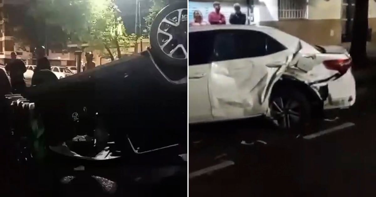 Volcó en Alberdi con 1,79 gramos de alcohol en sangre y dejó cinco personas hospitalizadas