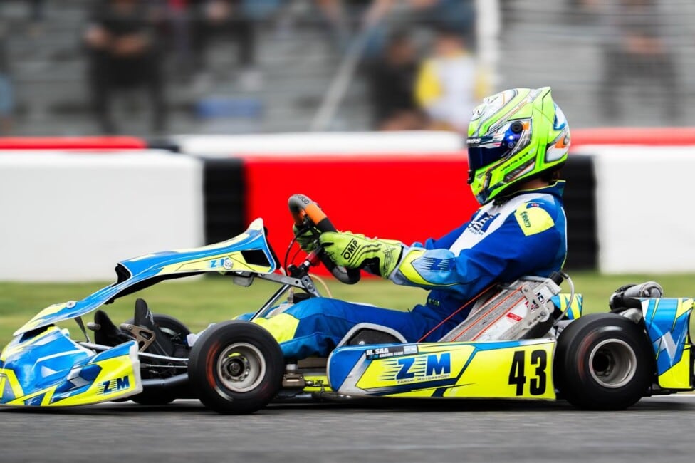 Saa llegó a la final en Viterbo, pero el karting no le respondió en la carrera decisiva