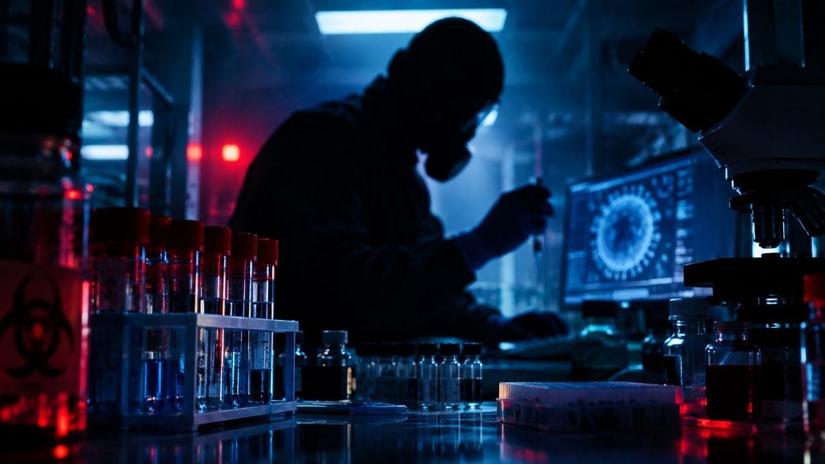 Ken McCallum mira la pantalla del MI5 y ve a un terrorista con cuenta de chat