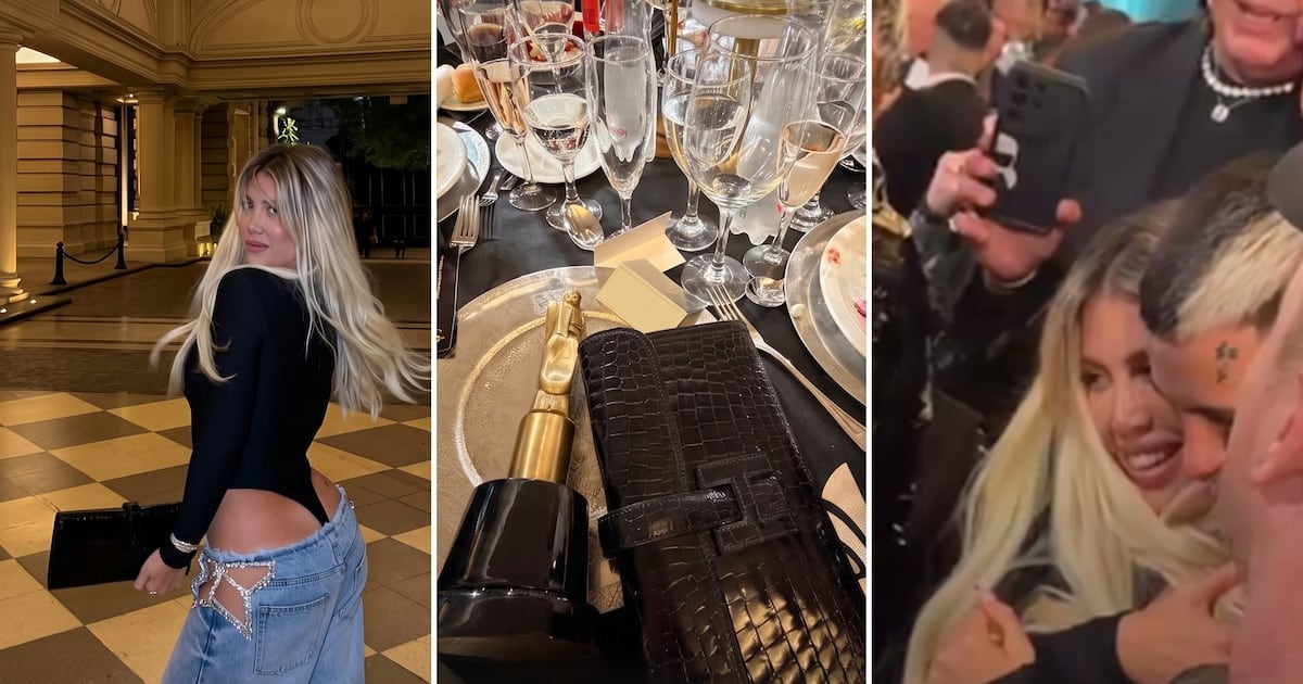 Wanda Nara se llevó un Martín Fierro de la Música y no lo vio venir ni ella