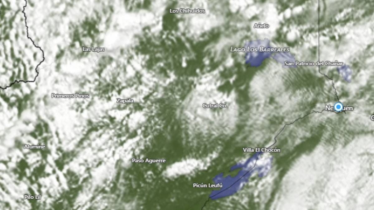 Una semana con el cielo encapotado sobre Neuquén: la inestabilidad se extiende hasta el domingo y el viento promete ser el gran protagonista del fin de semana