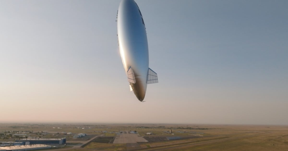 Un dirigible no tripulado operó como torre celular desde la estratósfera sobre Japón durante siete días