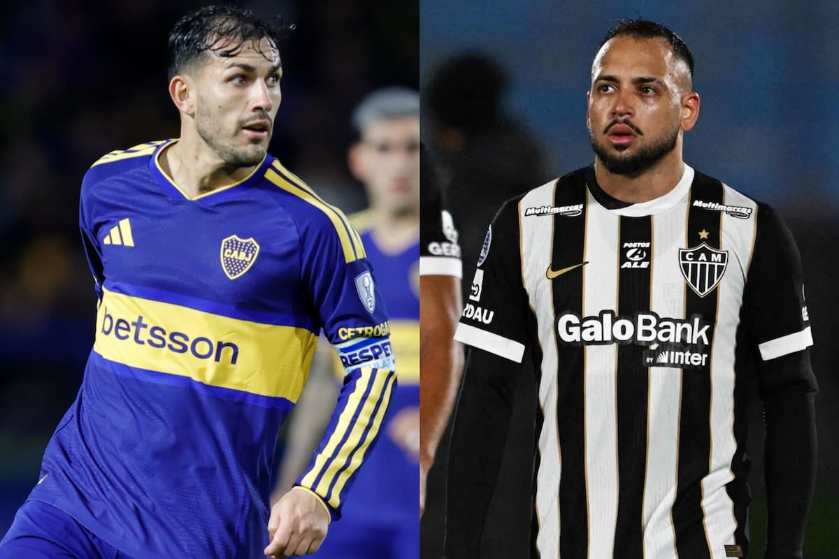 Boca y Atlético Mineiro se citan en Barranquilla por la Sudamericana