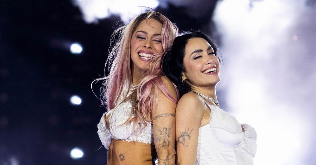 Lali Espósito a Tini Stoessel y Marilina Bertoldi en River Plate