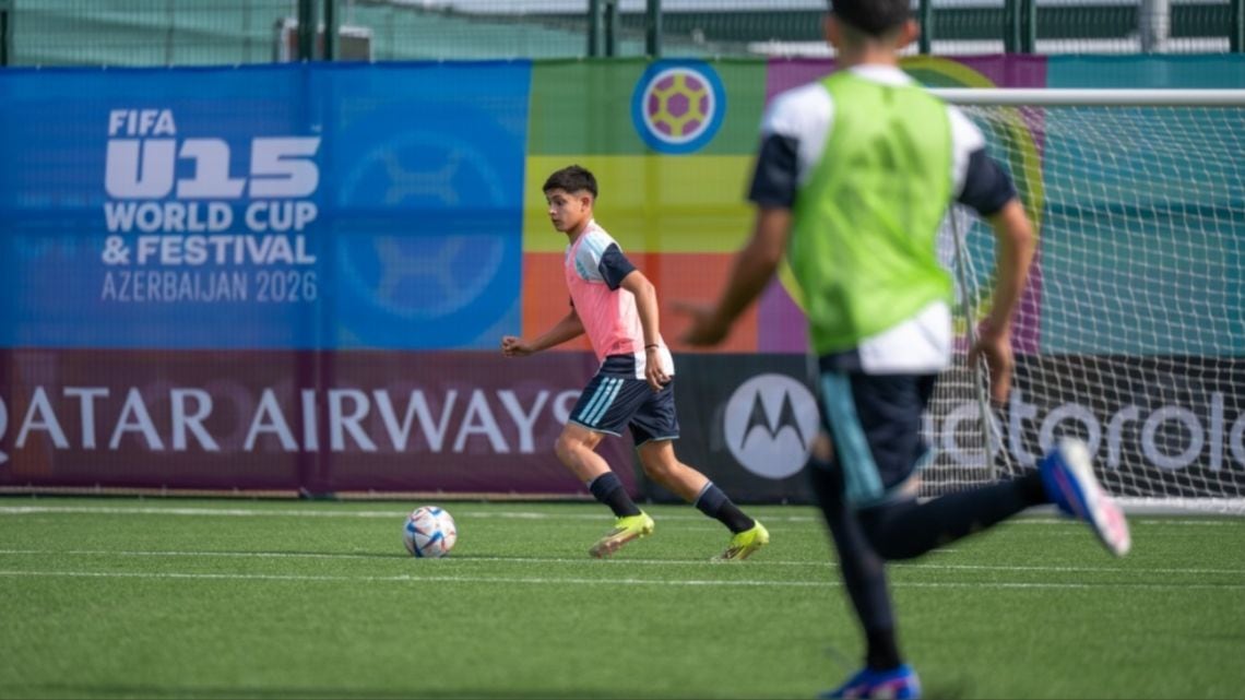 Argentina faces a compressed challenge in the first Sub-15 World Cup