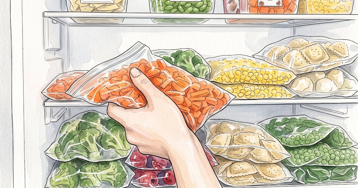 Recongelar alimentos: cuándo el es un problema y cómo evitarlo